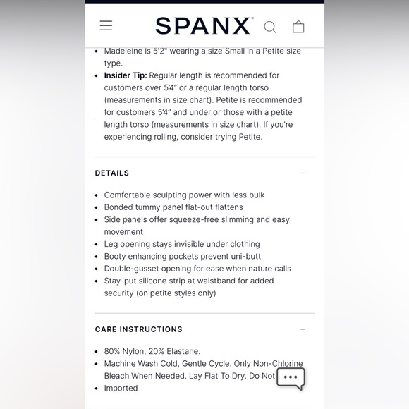 Spanx OnCore High Waist Mid Thigh Short XL Black - Picture 6 of 12